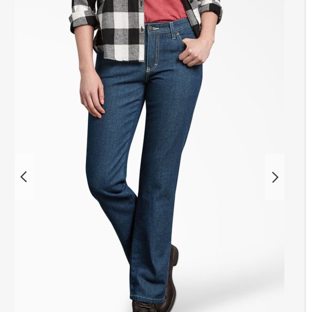 Dickies Flannel Lined Jeans NWT